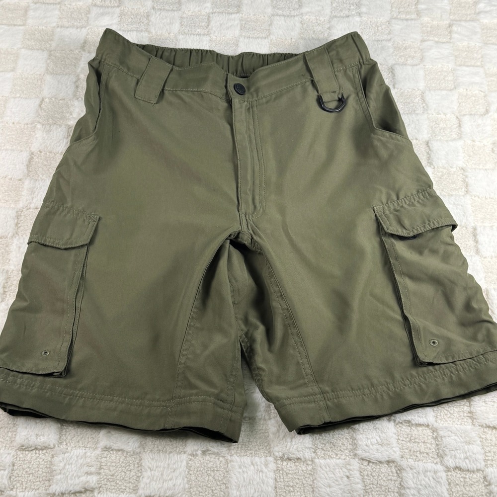 Boy Scouts of America BSA Uniform Switchbacks Cargo‎ Shorts Olive Green Small